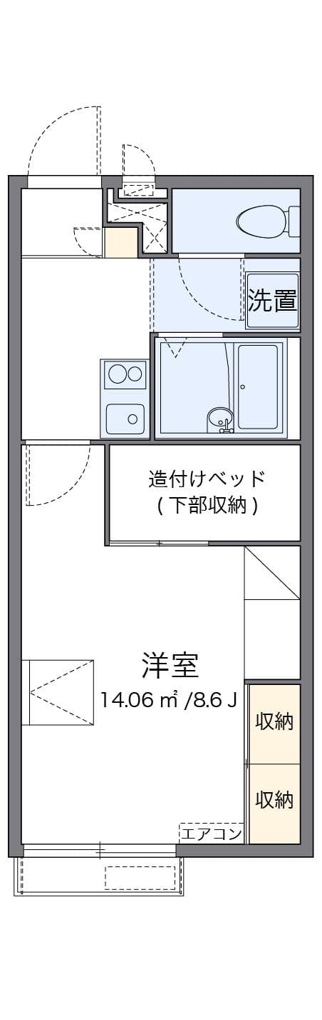Preview floorplan of leopalace Enchante I