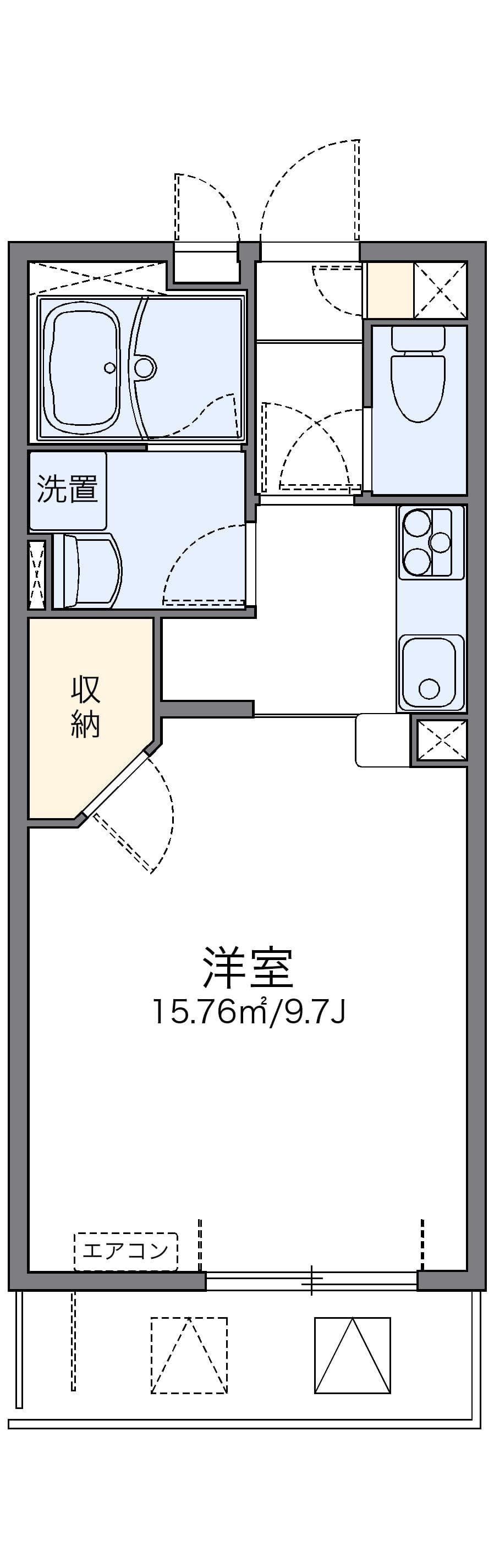 Preview floorplan of LEONEXT Emu Ti Osaka II