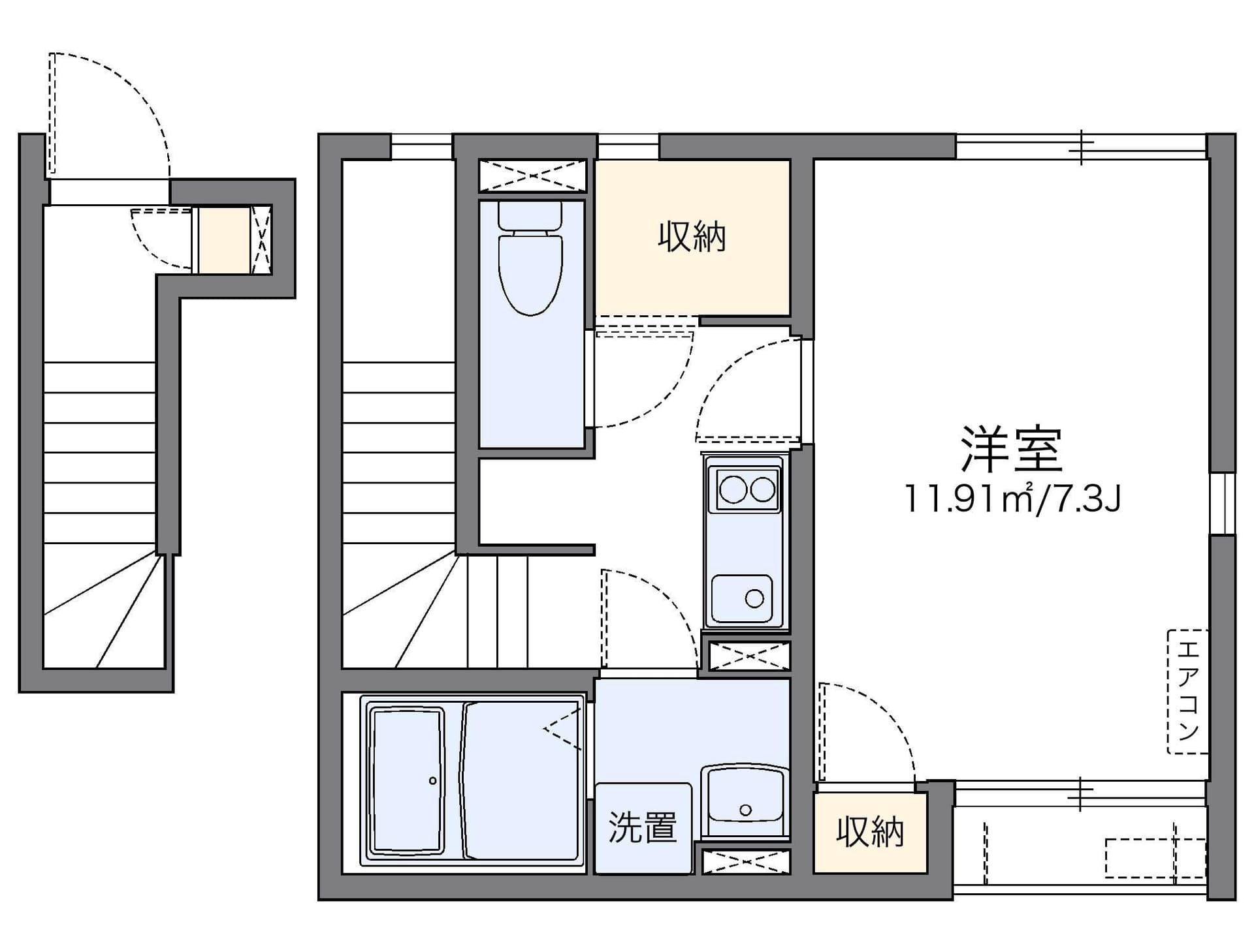 Preview floorplan of LEONEXT Racine Nibankan