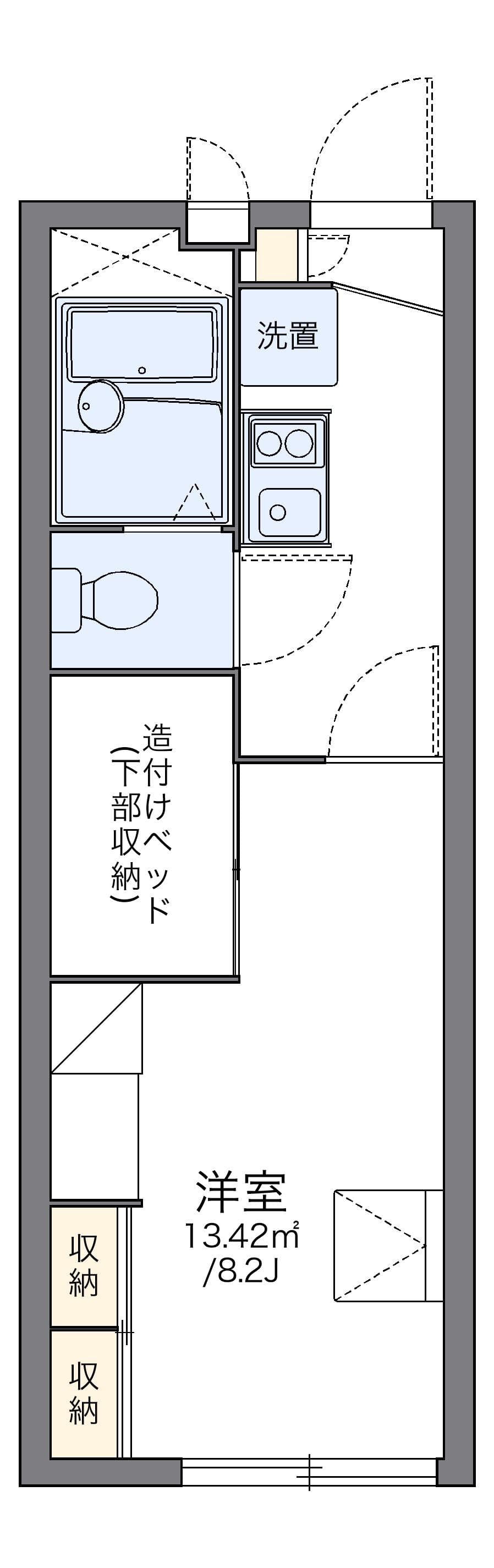 Preview floorplan of leopalace Anshinchou 49banchi