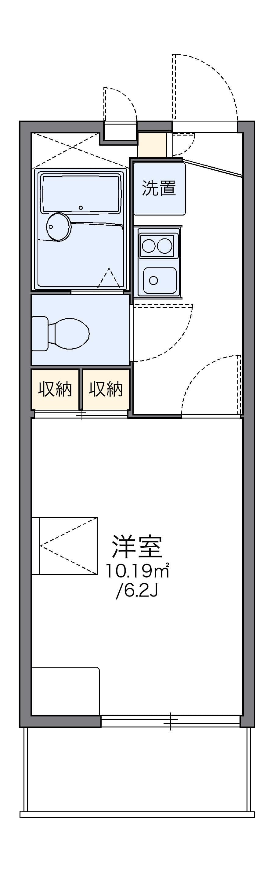 Preview floorplan of leopalace Ranmeg