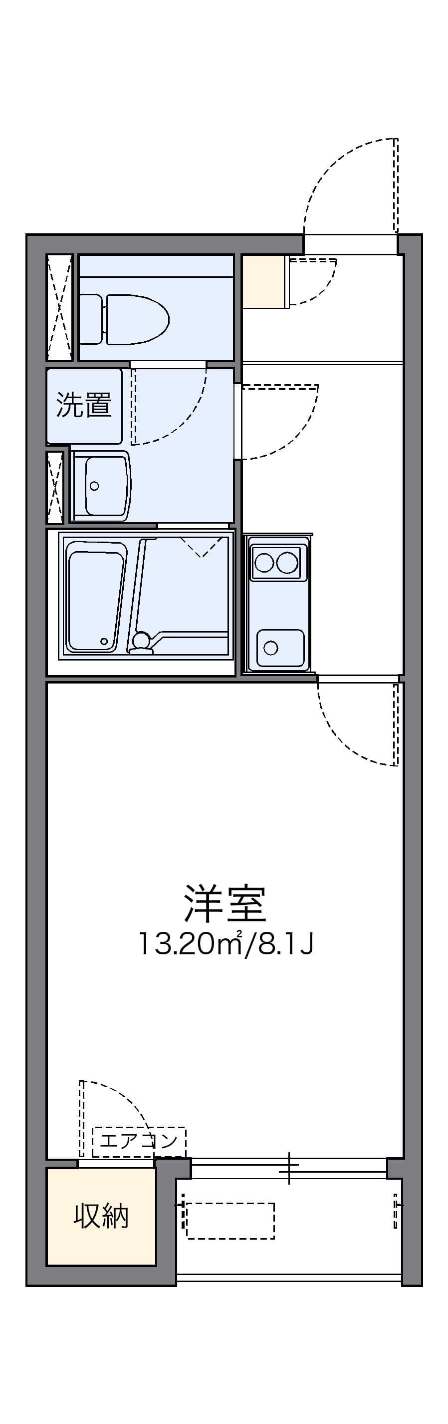 Preview floorplan of LEONEXT Soleil Kamihozumi