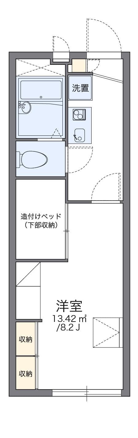 Preview floorplan of leopalace SAKURA