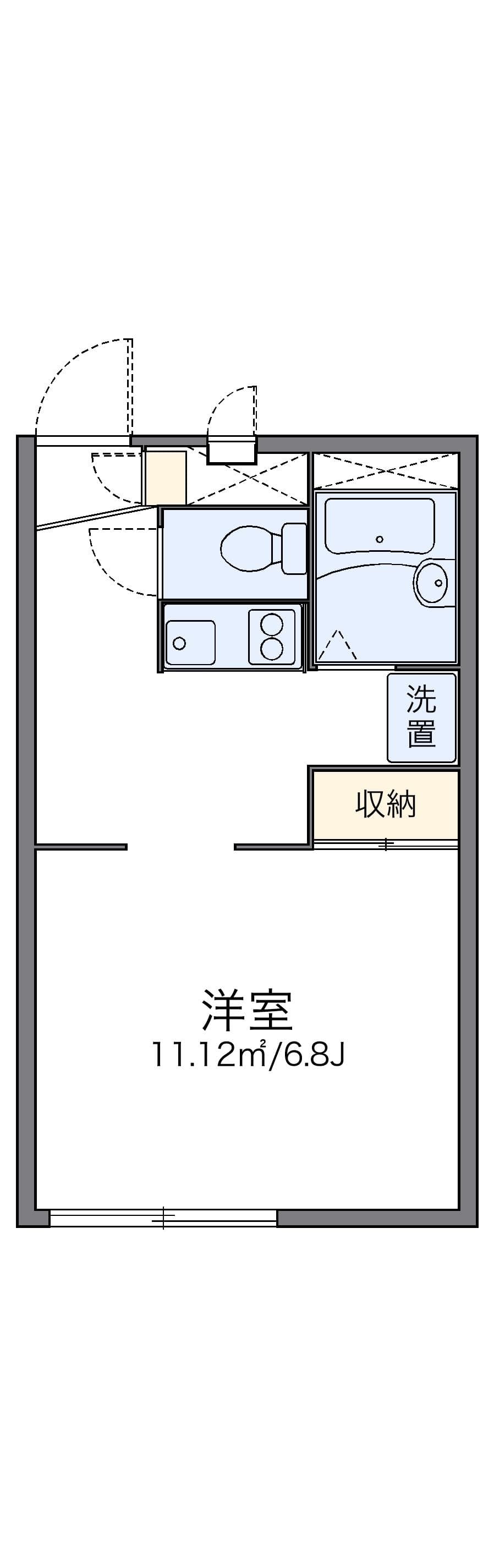 Preview floorplan of leopalace MIYUKI