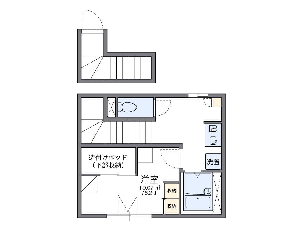 Preview floorplan of leopalace Iroha