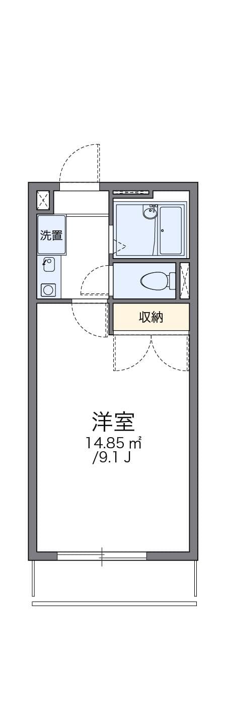 Preview floorplan of leopalace Toyo