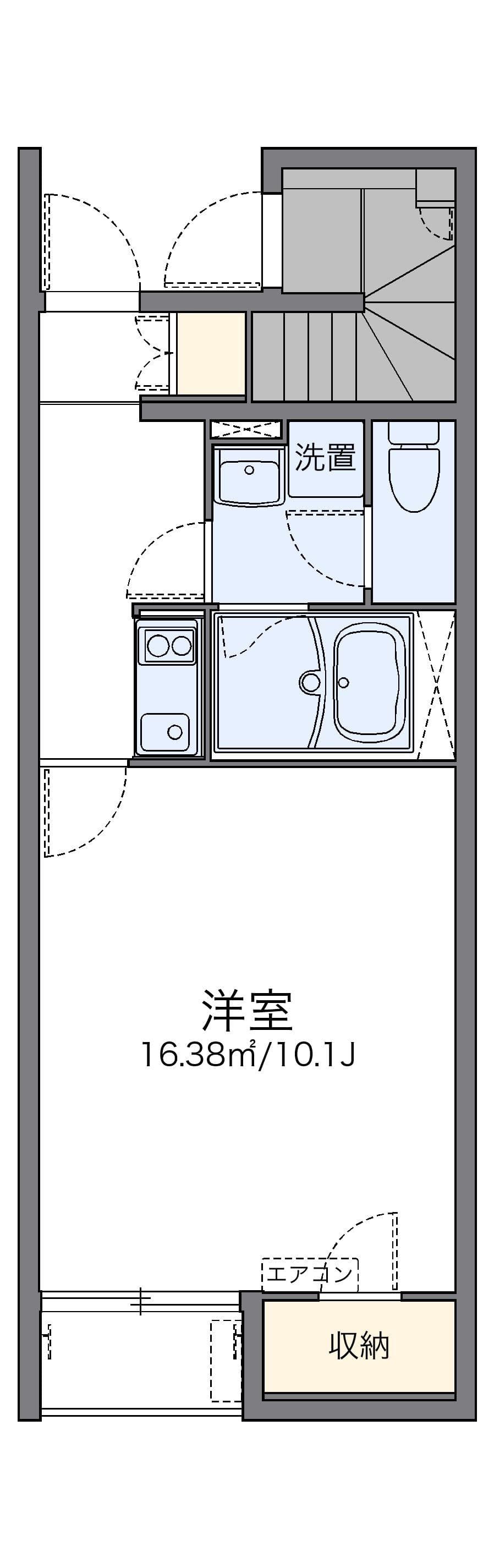 Preview floorplan of LEONEXT Pine Rouge Tateishi