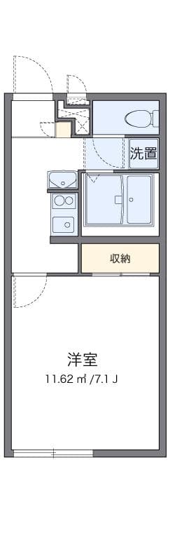 Preview floorplan of leopalace Hello Hassy