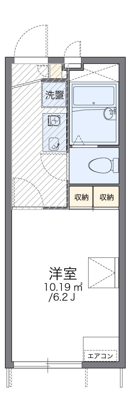 Preview floorplan of leopalace Goshiki Yama