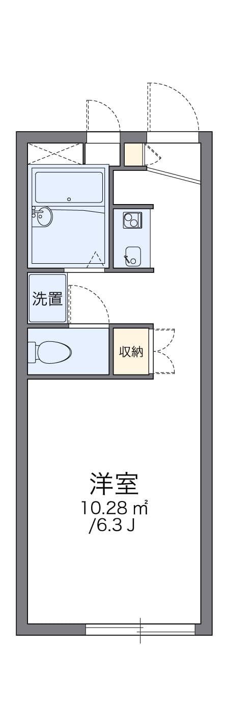 Preview floorplan of leopalace Minami Denen