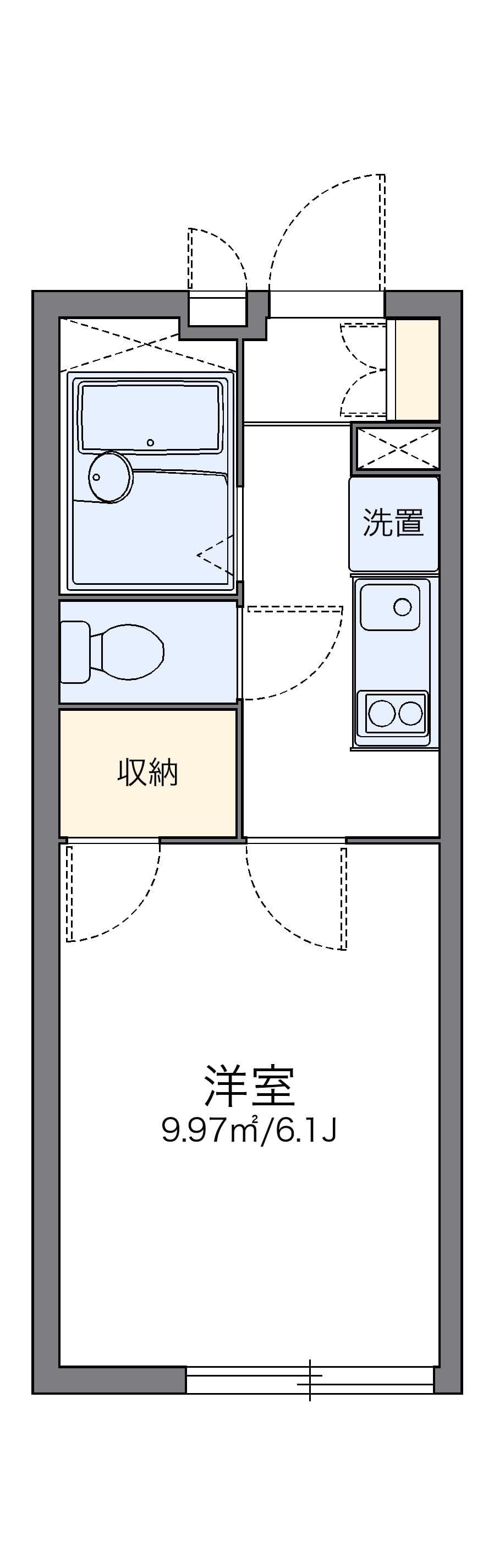 Preview floorplan of leopalace JN B