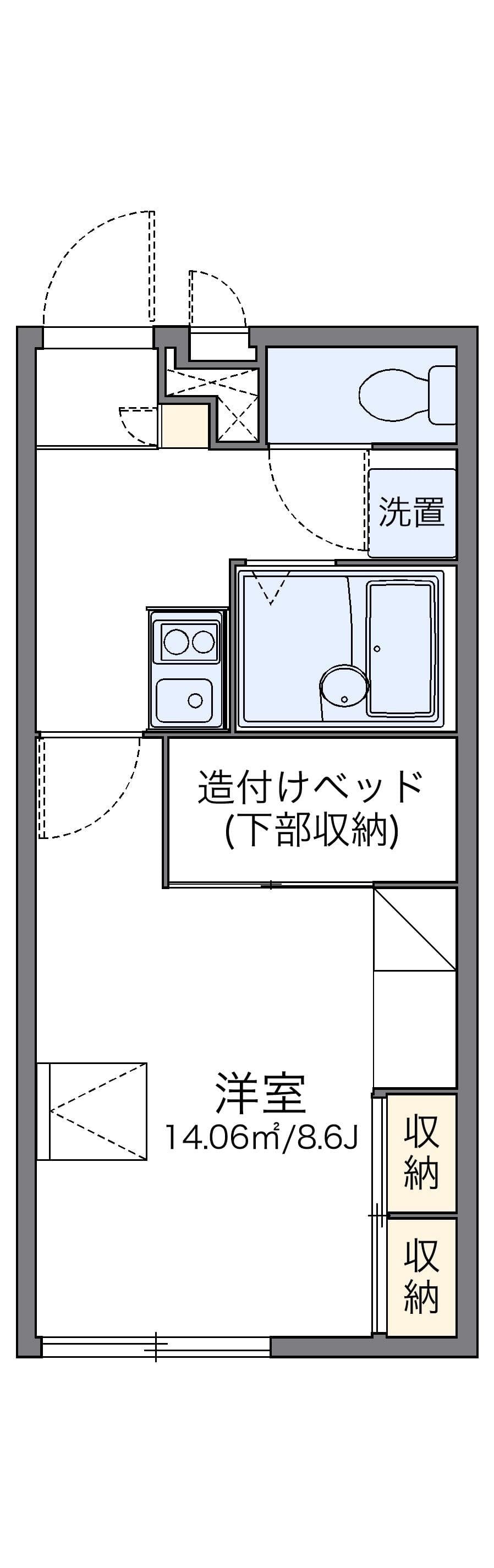 Preview floorplan of leopalace Sho