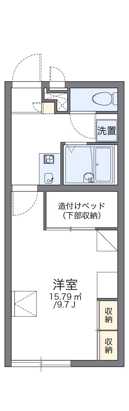 Preview floorplan of leopalace Gingaso