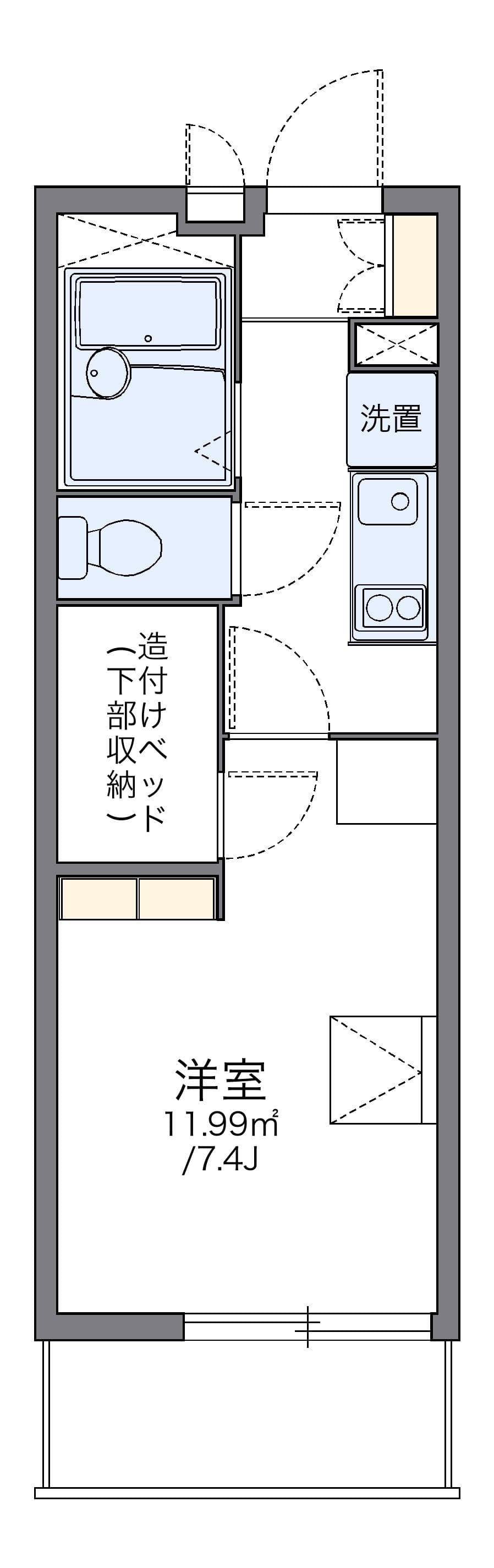 Preview floorplan of leopalace Almic III