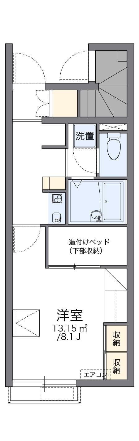 Preview floorplan of leopalace West Side BB