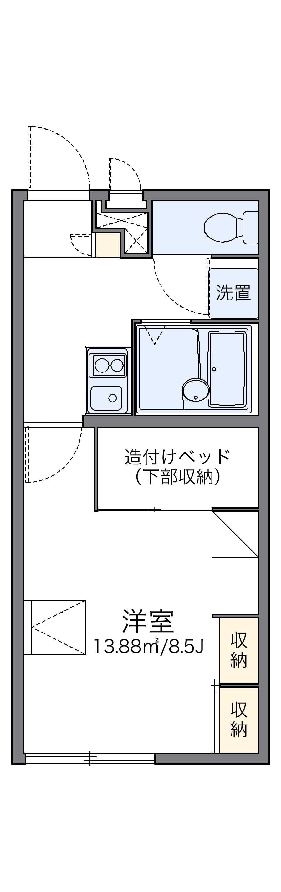 Preview floorplan of leopalace Moon Stone
