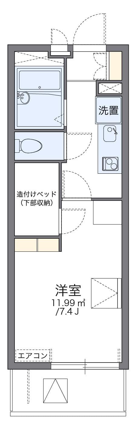 Preview floorplan of leopalace Althea Nisshin