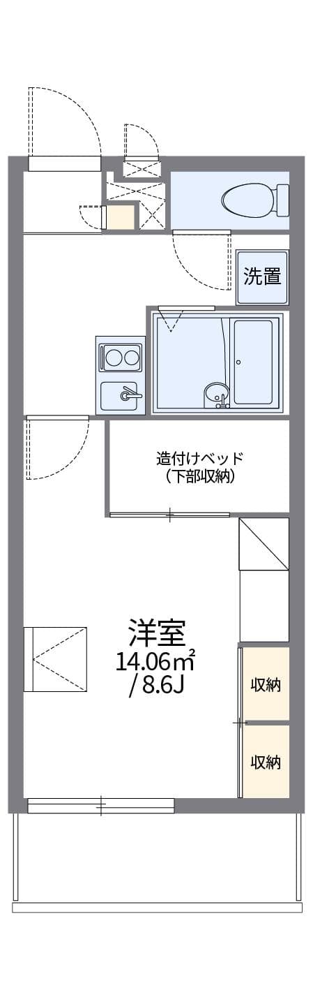 Preview floorplan of leopalace Seaver