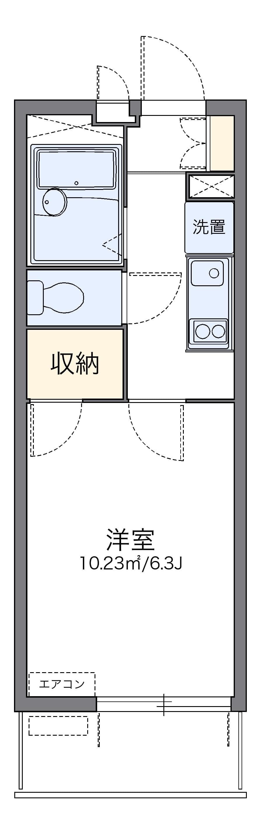 Preview floorplan of leopalace Prestige Soka