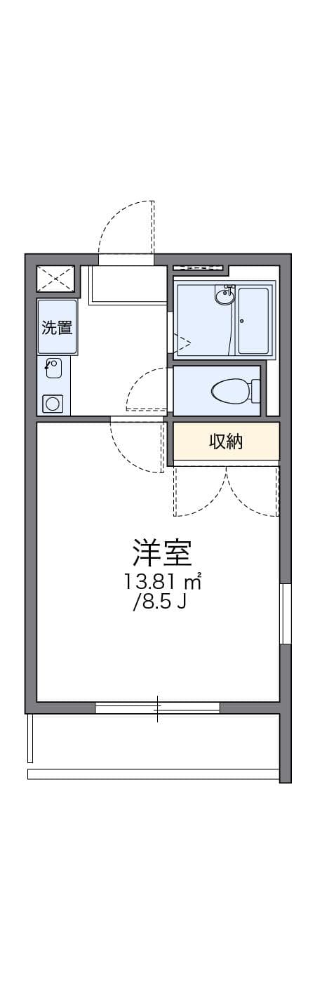 Preview floorplan of leopalace Sky Highrise