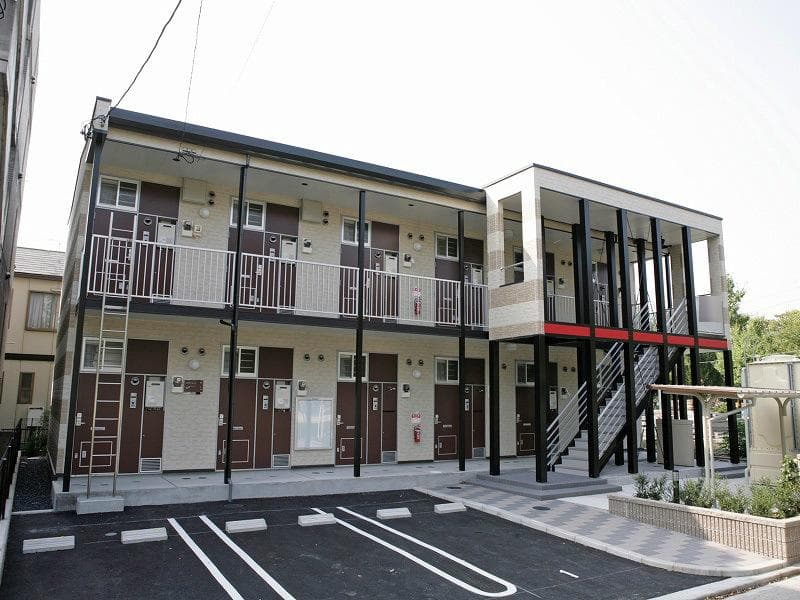 Main exterior of leopalace Echo Sweet Megumi II