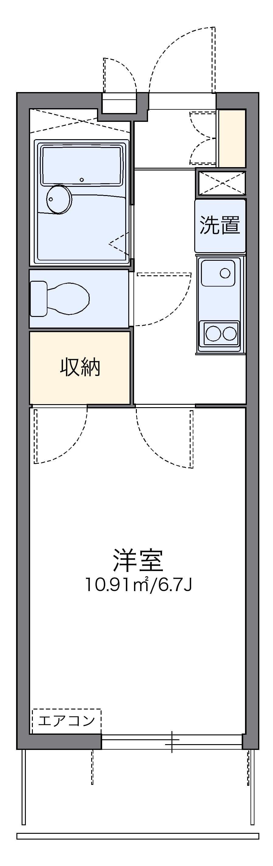 Preview floorplan of leopalace Shirakane