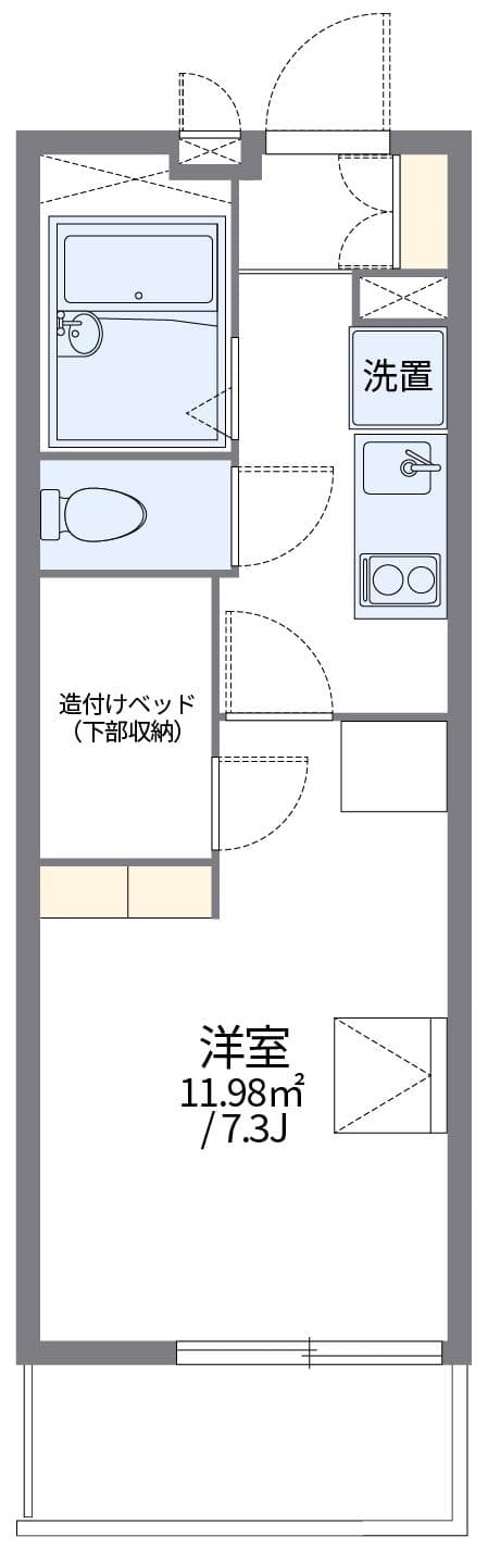 Preview floorplan of leopalace SUMIYOSHI
