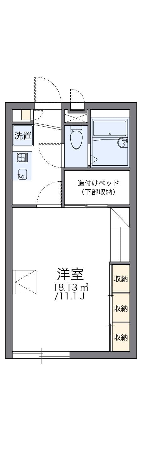 Preview floorplan of leopalace Kou