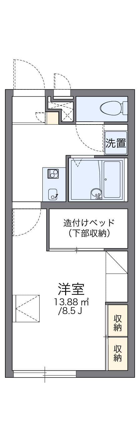 Preview floorplan of leopalace Cinq Full