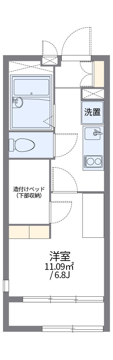 Preview floorplan of leopalace Urban Kamino