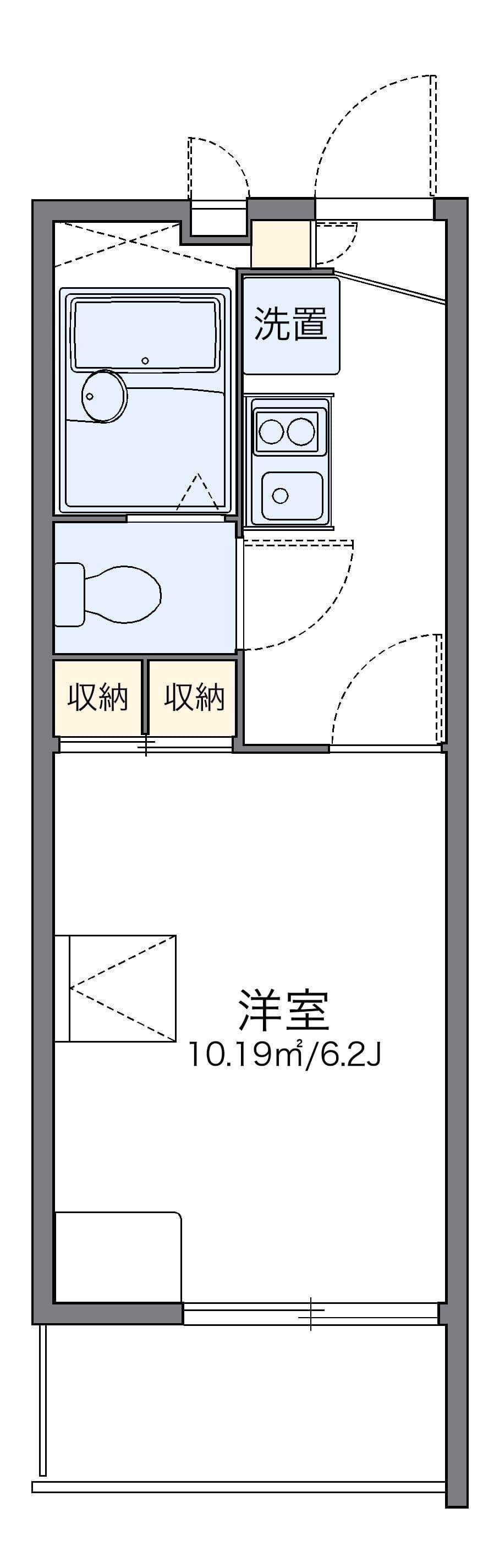 Preview floorplan of leopalace Classe