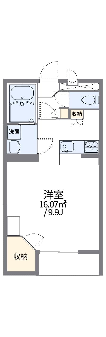 Preview floorplan of leopalace Nagahashidai I