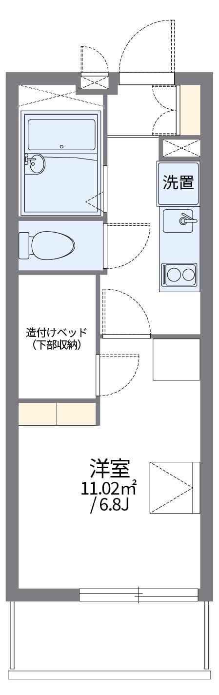 Preview floorplan of leopalace Aventa Gakuonji