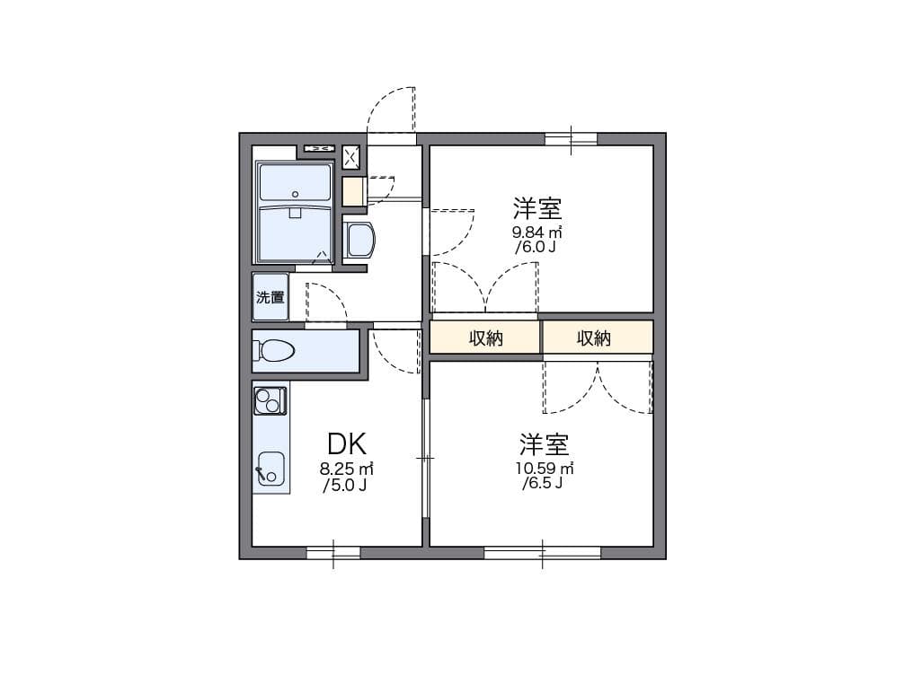 Preview floorplan of leopalace Bunga raya Dua