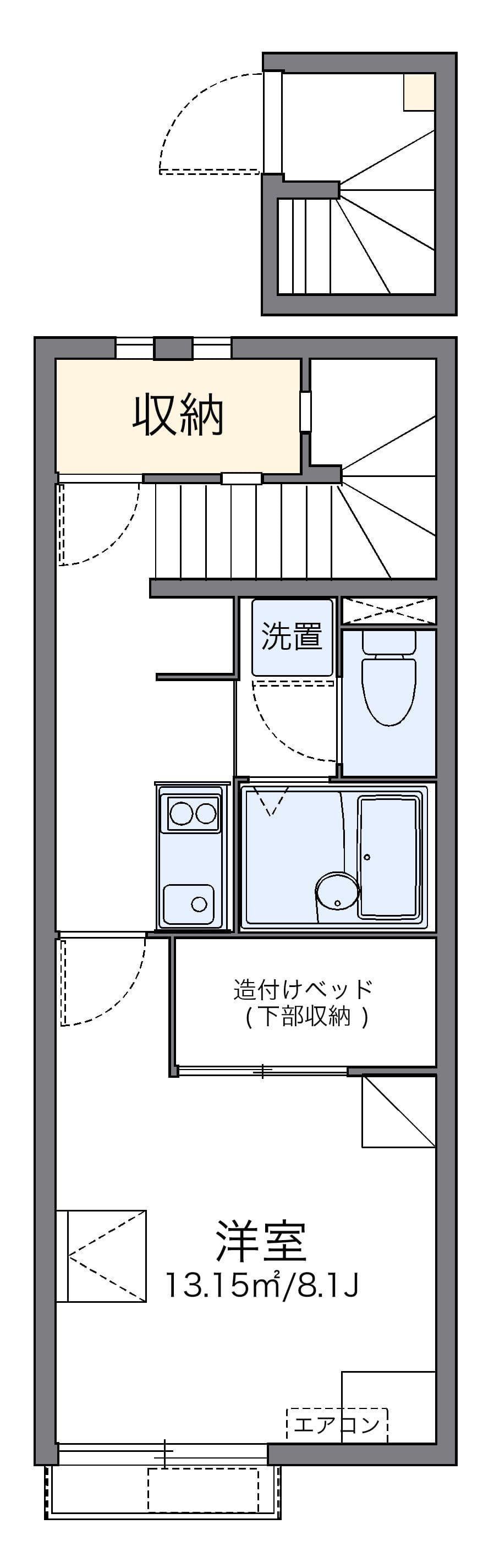Preview floorplan of LEONEXT Sunrise Tomioka III