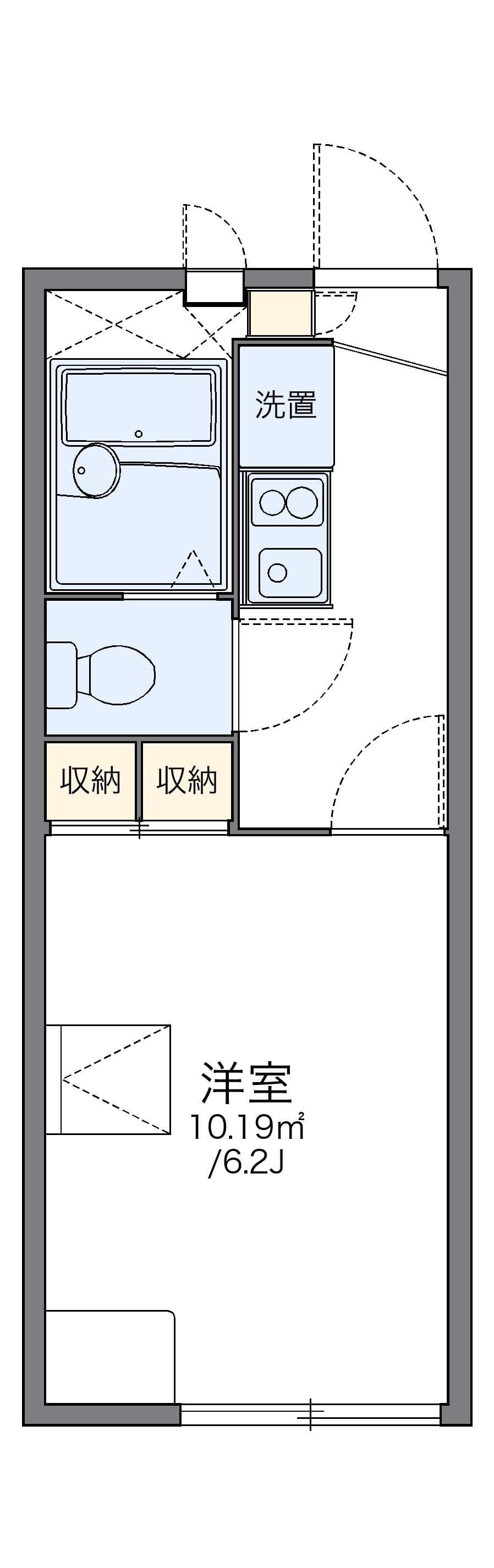 Preview floorplan of leopalace Argent KOYAMA
