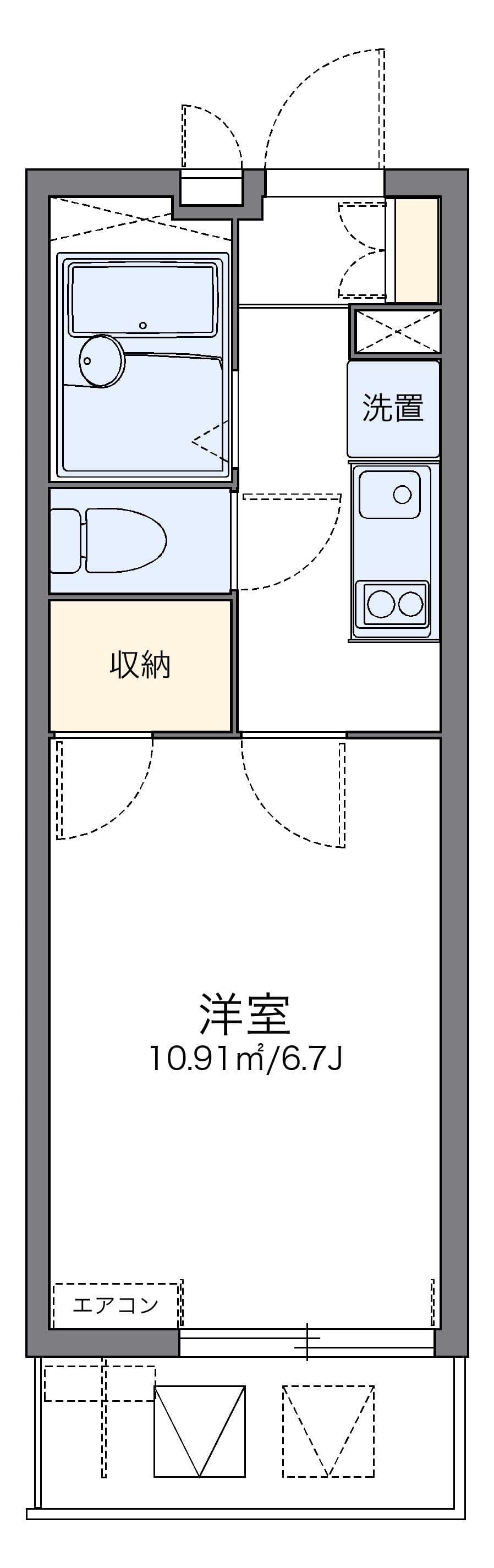 Preview floorplan of leopalace Rurina