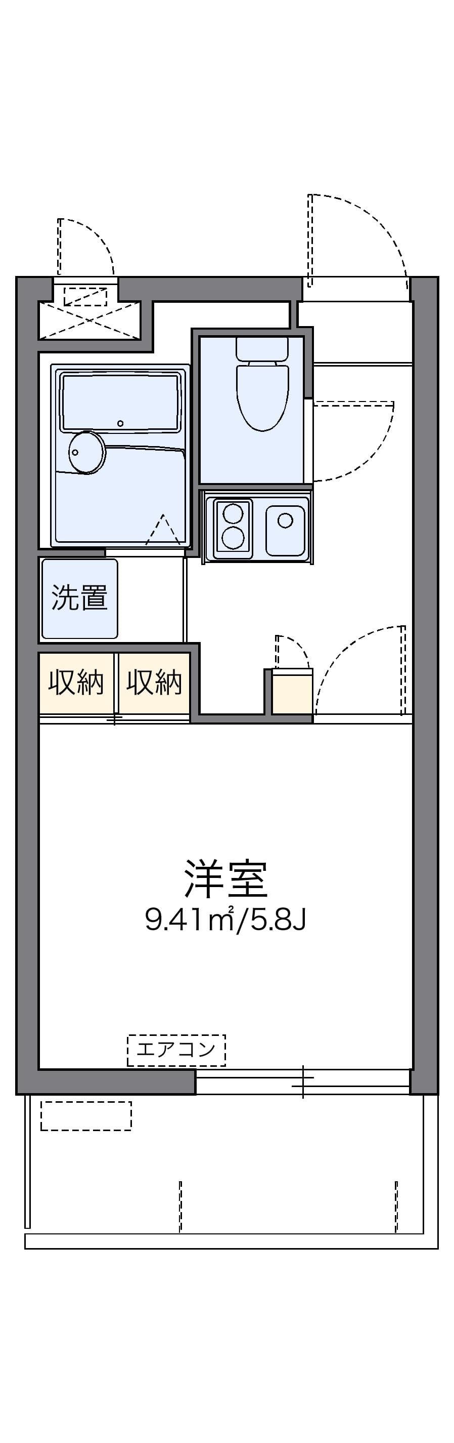 Preview floorplan of leopalace Familiar 5