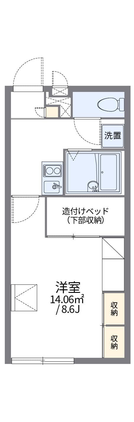 Preview floorplan of leopalace Ishiyama