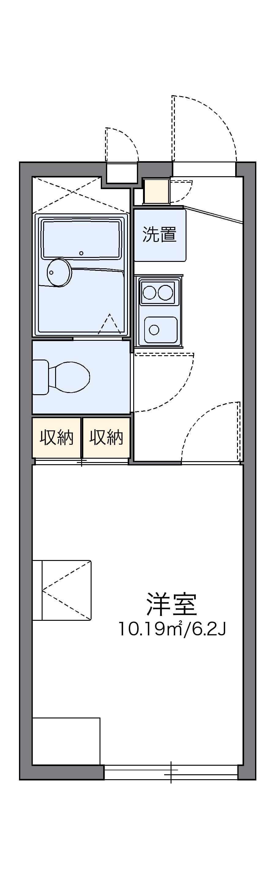 Preview floorplan of leopalace Mi Corpo Machiya
