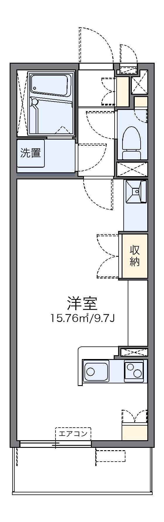 Preview floorplan of LEONEXT Rachele Hakata II
