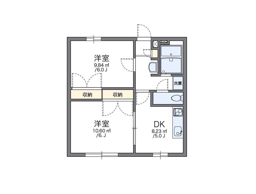 Preview floorplan of leopalace Maison・de・Amour