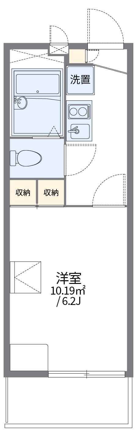 Preview floorplan of leopalace Suwa