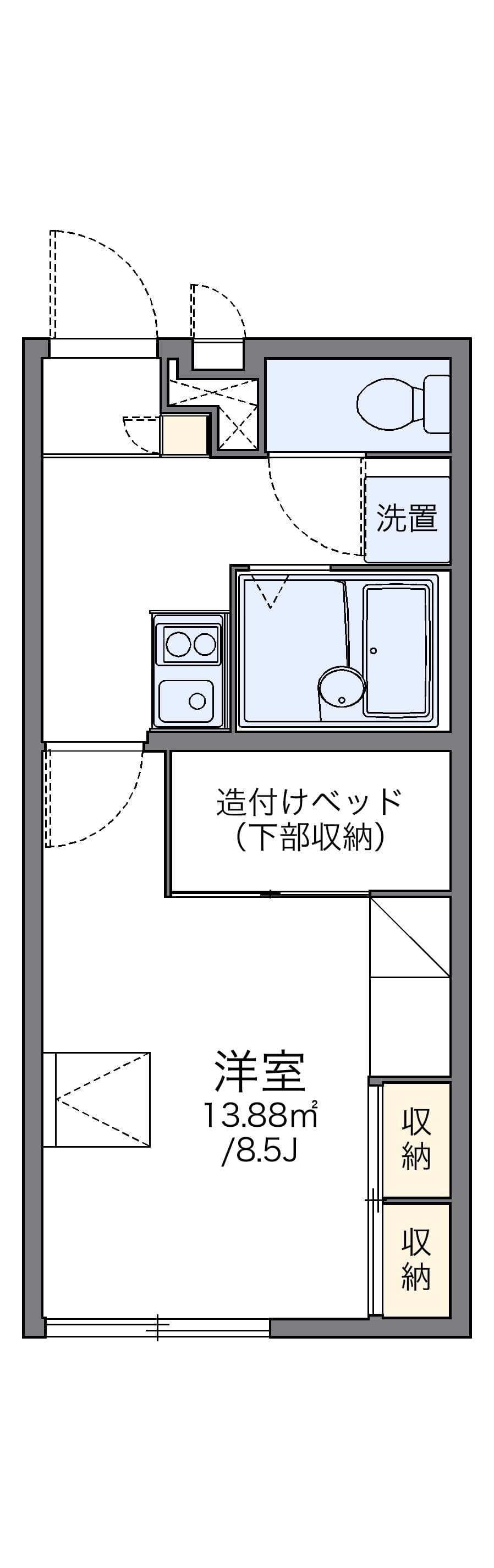 Preview floorplan of leopalace gasho