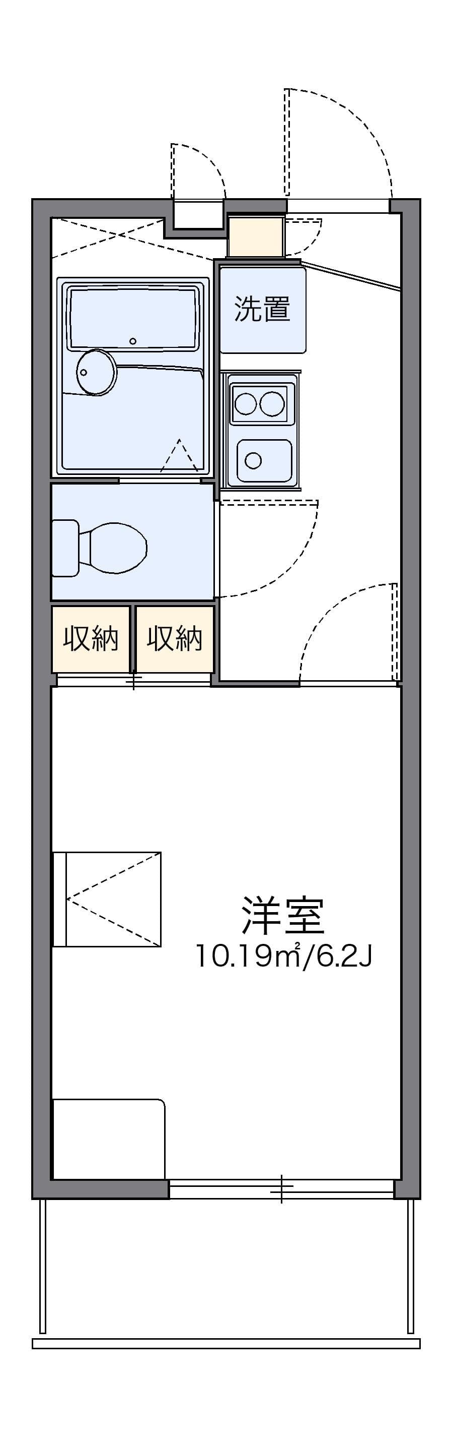 Preview floorplan of leopalace Neue Yamato
