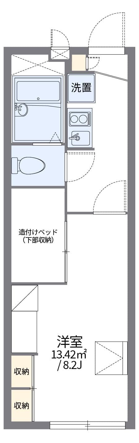 Preview floorplan of leopalace Happu