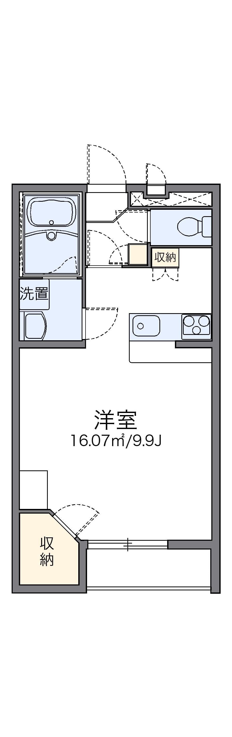 Preview floorplan of leopalace Oka II