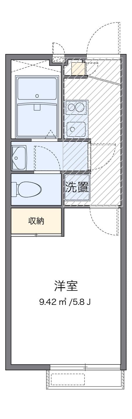 Preview floorplan of leopalace Excel Otsudaka