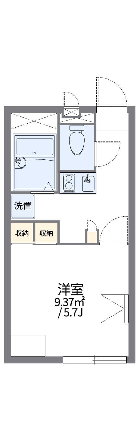 Preview floorplan of leopalace Grape Hill B
