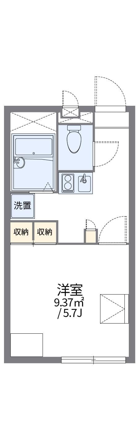 Preview floorplan of leopalace TAKAKI